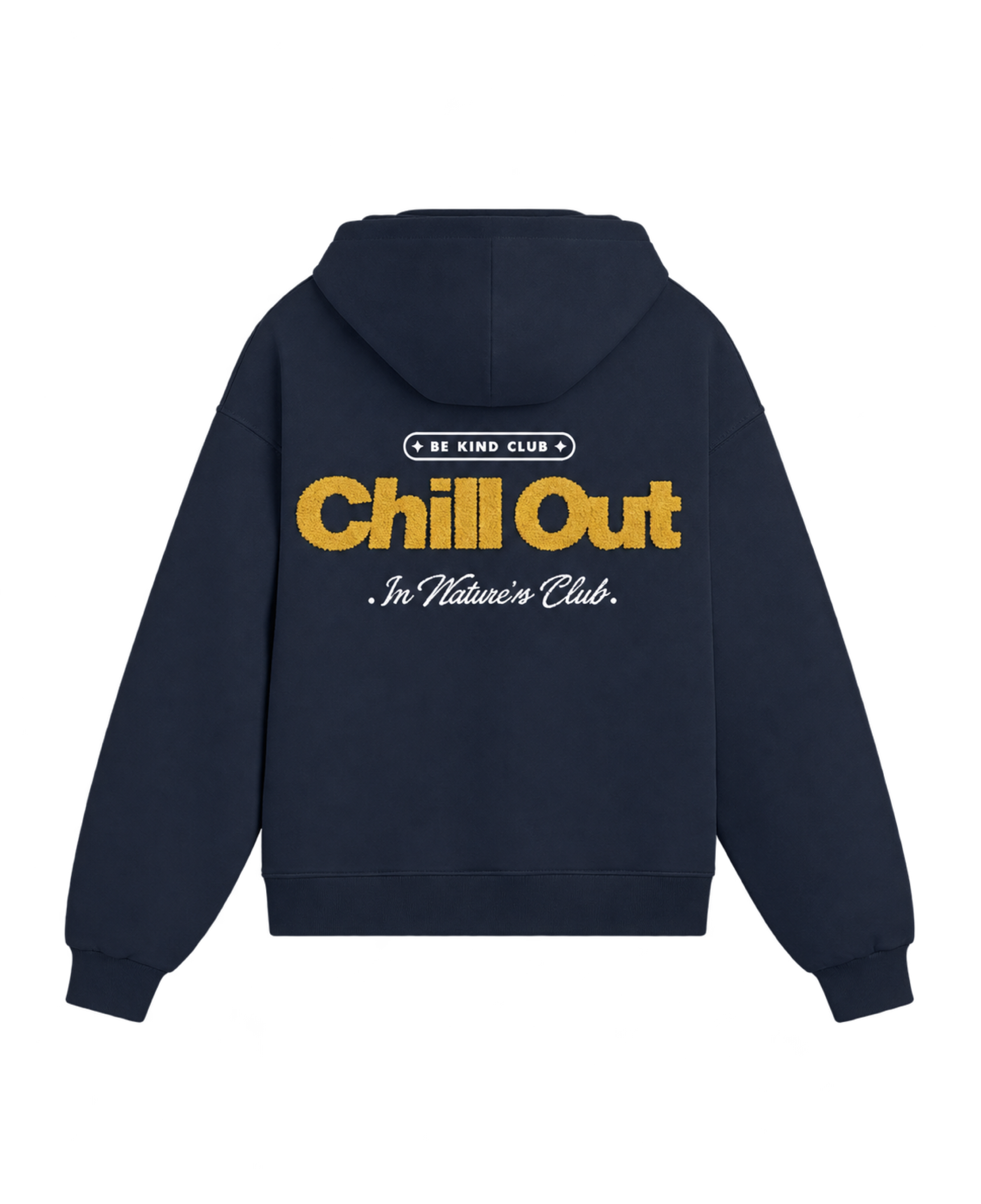 Sudadera On Vacation Chill Out Hoodie Dark Blue flat transparente
