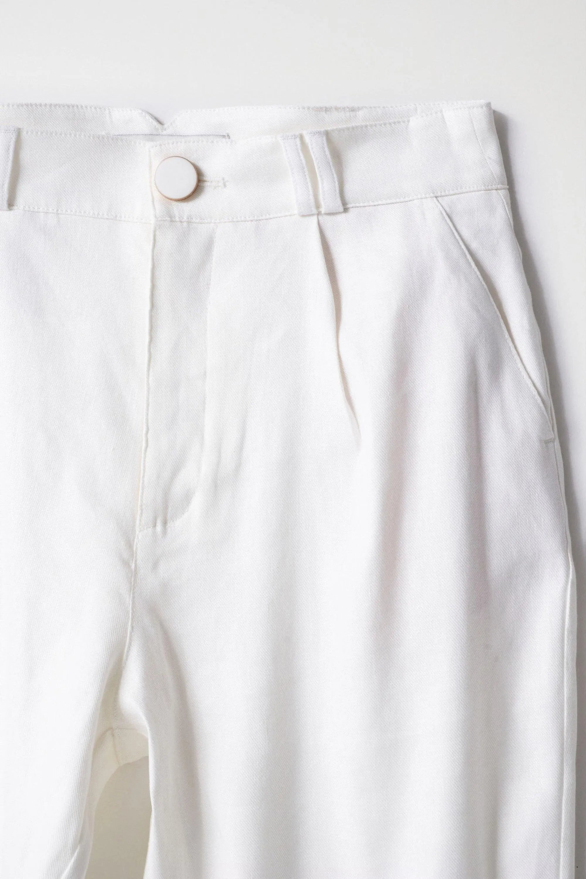 Chino Salsa Jeans de Lino Slim Fit - ECRU