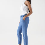 Chino Salsa Jeans Lightdenim Slim Fit - ECRU