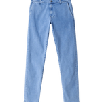 Chino Salsa Jeans S-Activ Slim Indigo Medium - ECRU