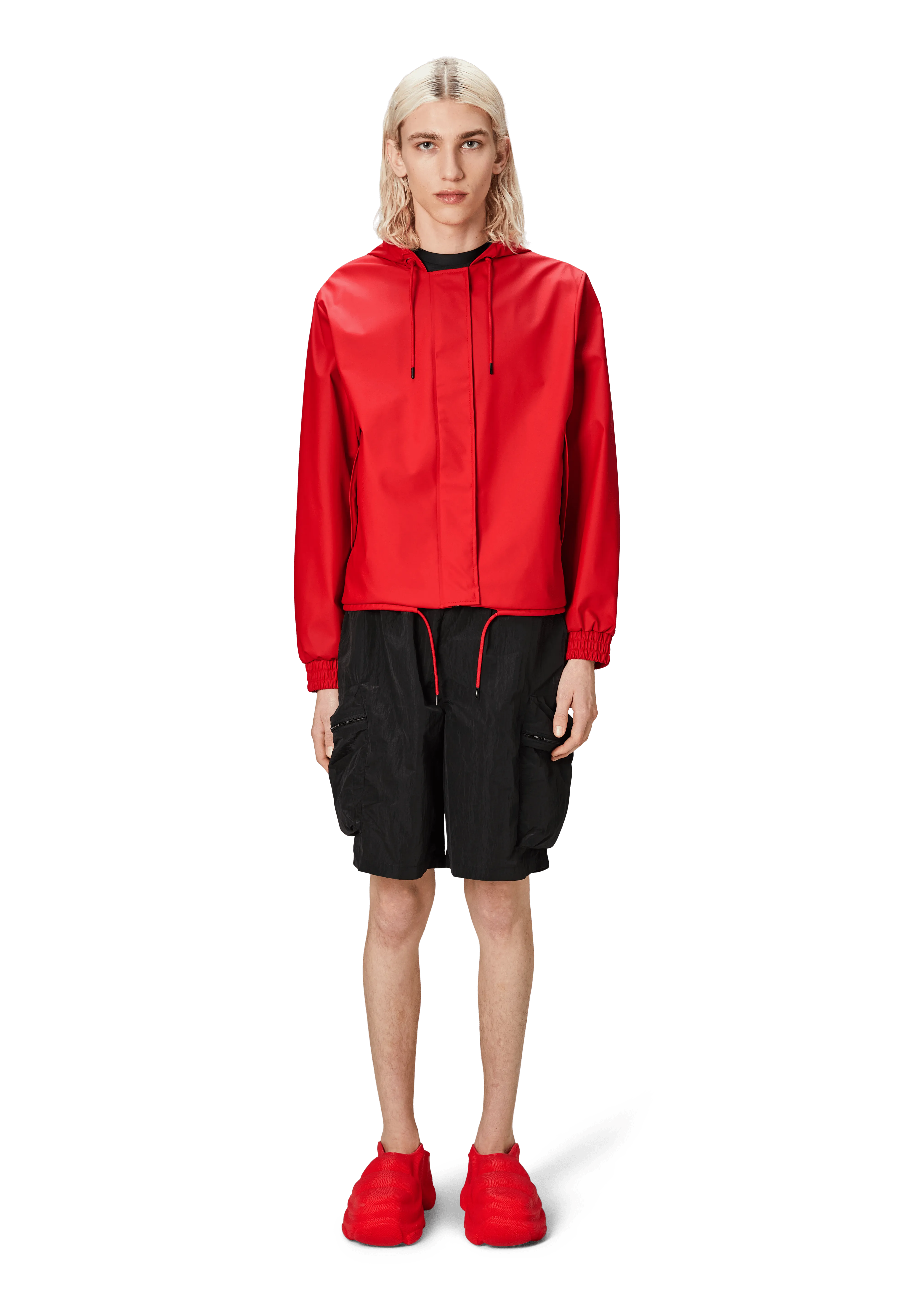 Chubasquero Rains String Chaqueta Corta Fire - ECRU