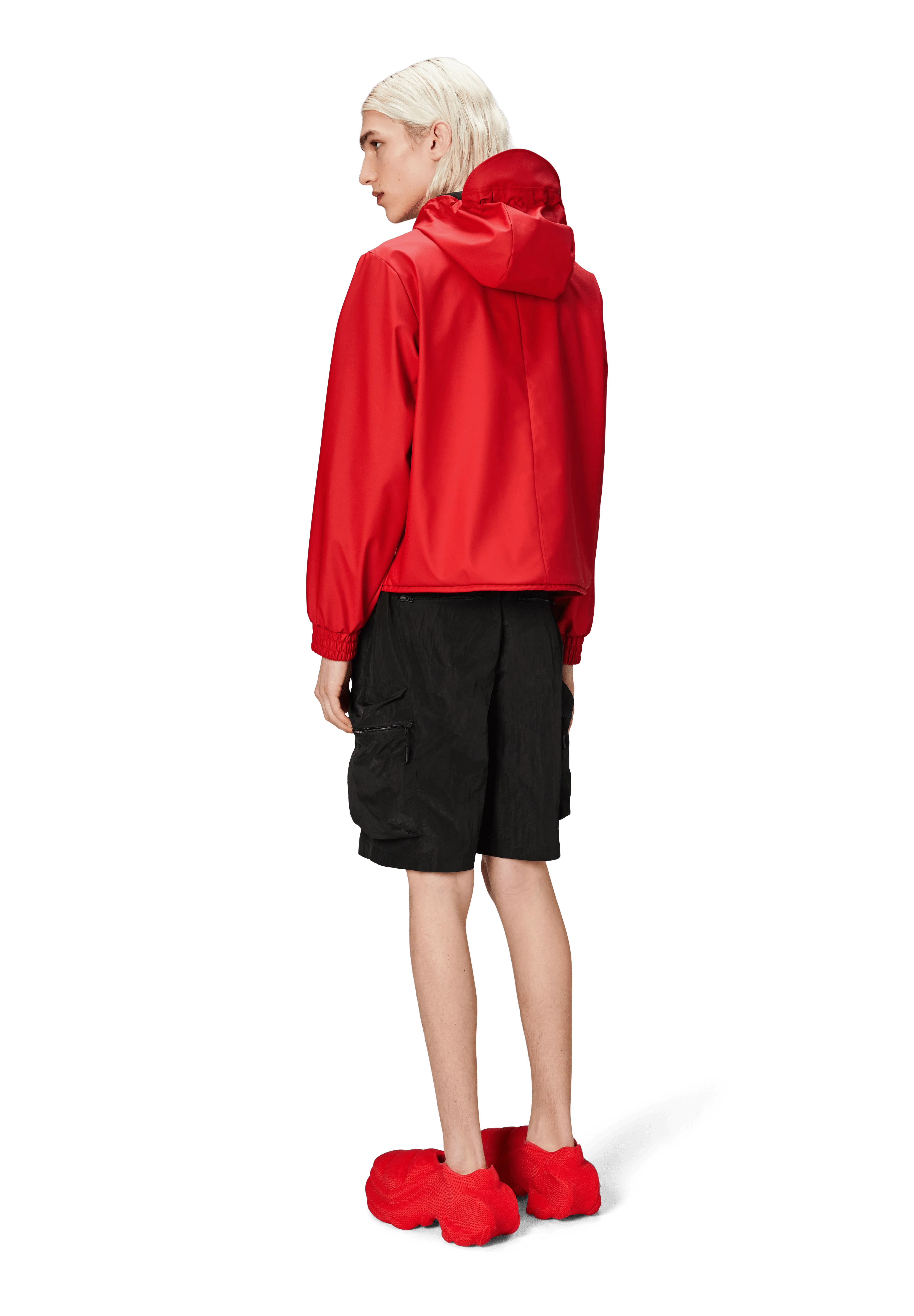 Chubasquero Rains String Chaqueta Corta Fire - ECRU