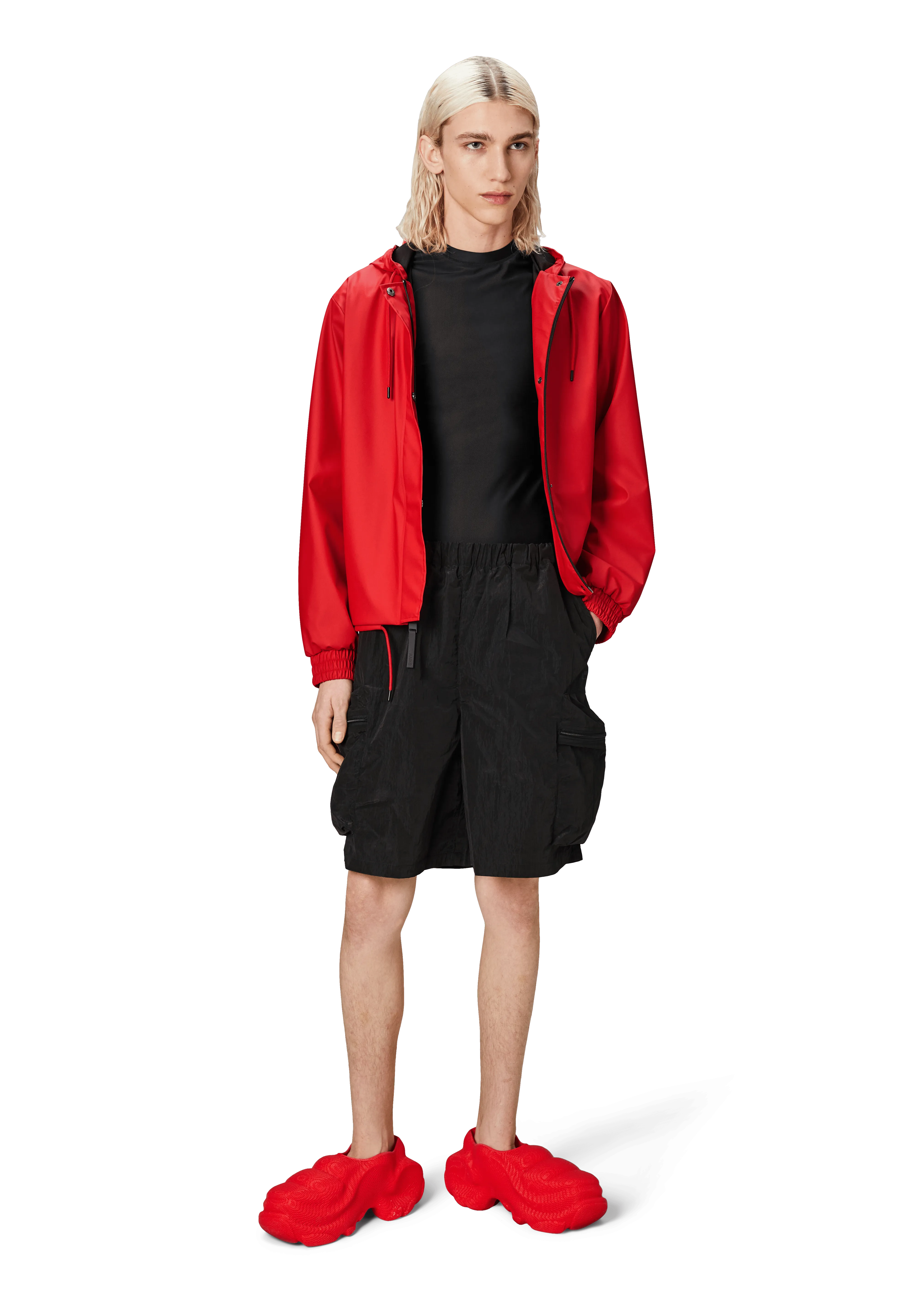 Chubasquero Rains String Chaqueta Corta Fire - ECRU