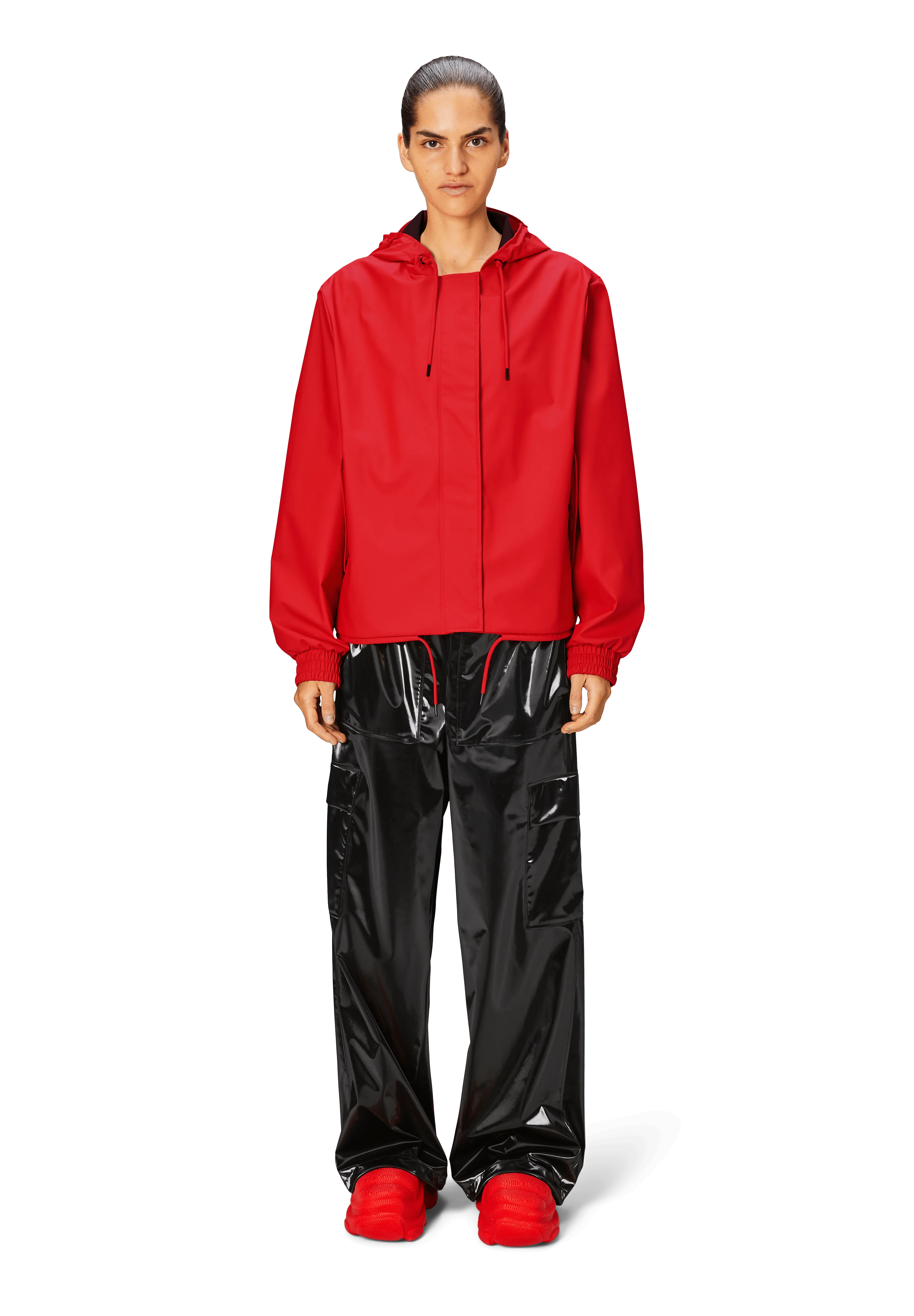 Chubasquero Rains String Chaqueta Corta Fire - ECRU