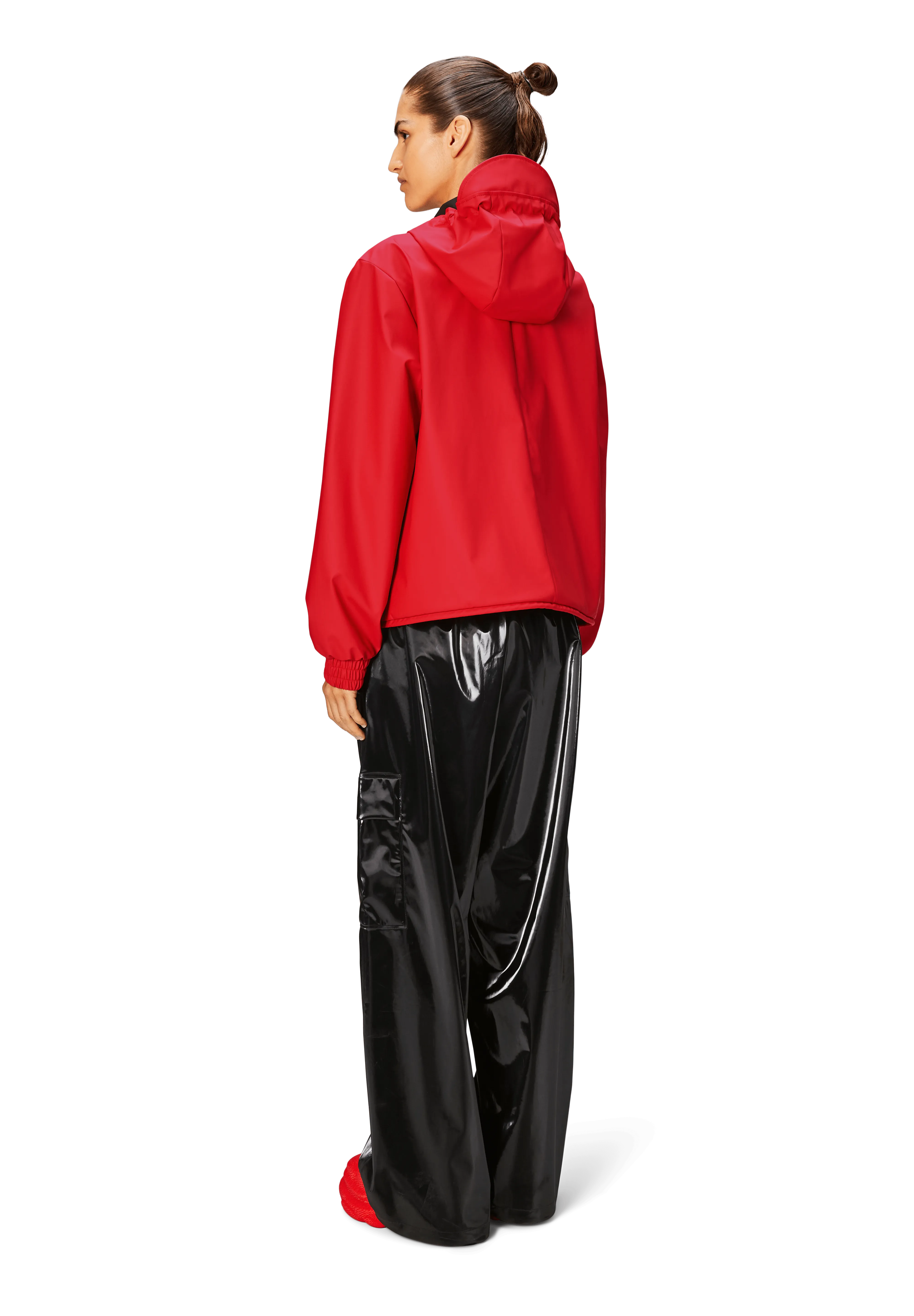 Chubasquero Rains String Chaqueta Corta Fire - ECRU