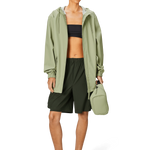 Chubasquero RAINS Unisex Fishtail Jacket Earth - ECRU