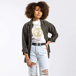 Cinturón Arcade Talla Única Carto A2 Slim Ivy Green Jalapeno - ECRU