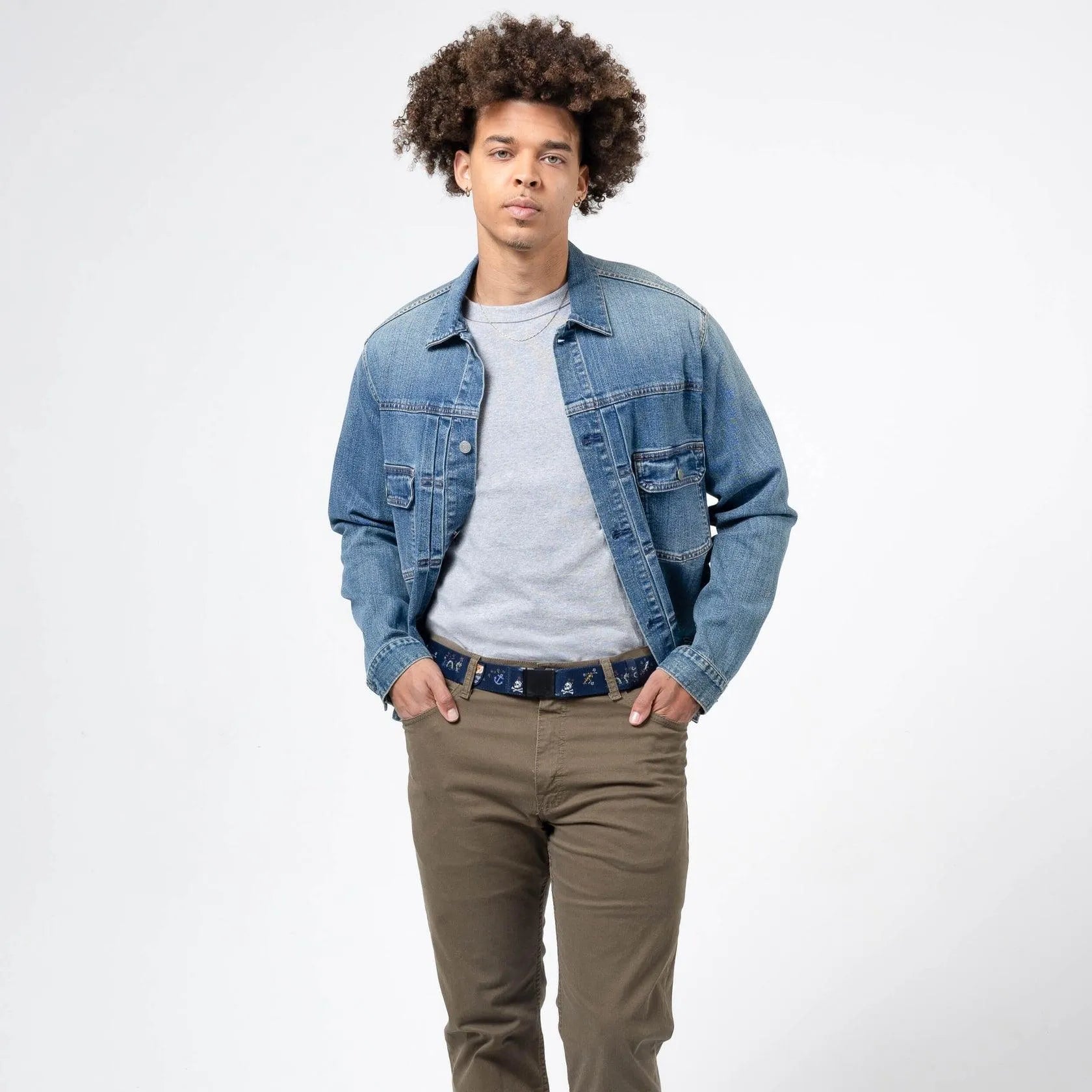 Cinturón Arcade Talla Única Eye in the Sky - ECRU