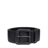 Cinturón Replay de Piel Cepillada Black - ECRU