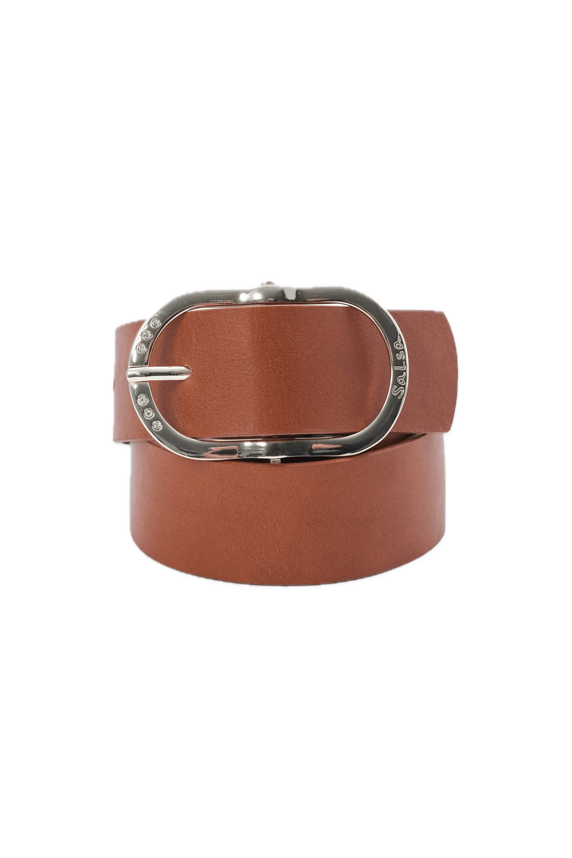 Cinturón Salsa Jeans de Piel Arena Mujer - ECRU