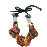 Collar Domingo Ayala Triple Nudo - ECRU