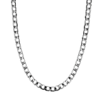 Collar Twojeys Cadena Cuban Silver - ECRU