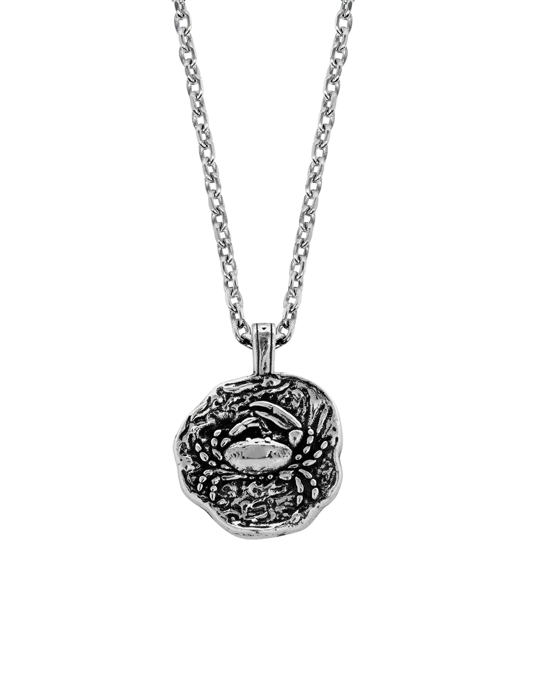 Collar Twojeys Cáncer Silver - ECRU