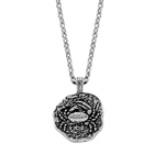 Collar Twojeys Cáncer Silver - ECRU