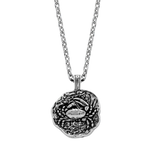 Collar Twojeys Cáncer Silver - ECRU