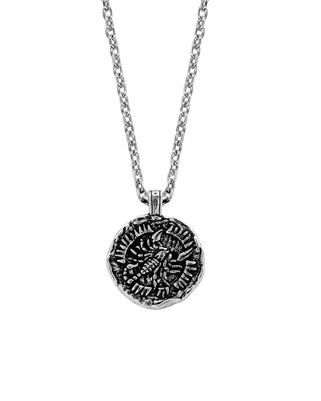 Collar Twojeys Escorpio Silver - ECRU