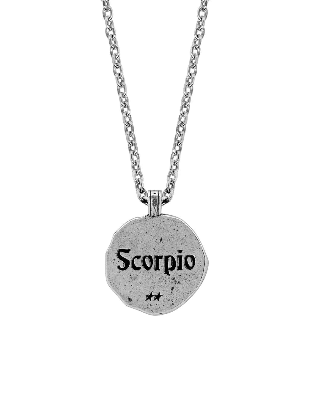 Collar Twojeys Escorpio Silver - ECRU