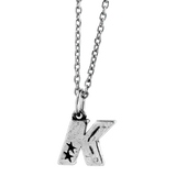 Collar Twojeys Letra K Silver - ECRU