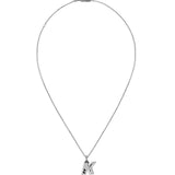 Collar Twojeys Letra K Silver - ECRU