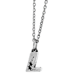 Collar Twojeys Letra L Silver - ECRU