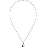 Collar Twojeys Letra L Silver - ECRU