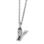 Collar Twojeys Letra Y Silver - ECRU