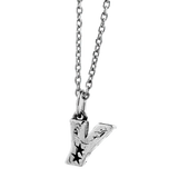 Collar Twojeys Letra Y Silver - ECRU