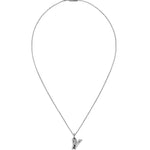 Collar Twojeys Letra Y Silver - ECRU