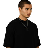 Collar Twojeys Letra Y Silver - ECRU