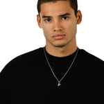 Collar Twojeys Letra Y Silver - ECRU