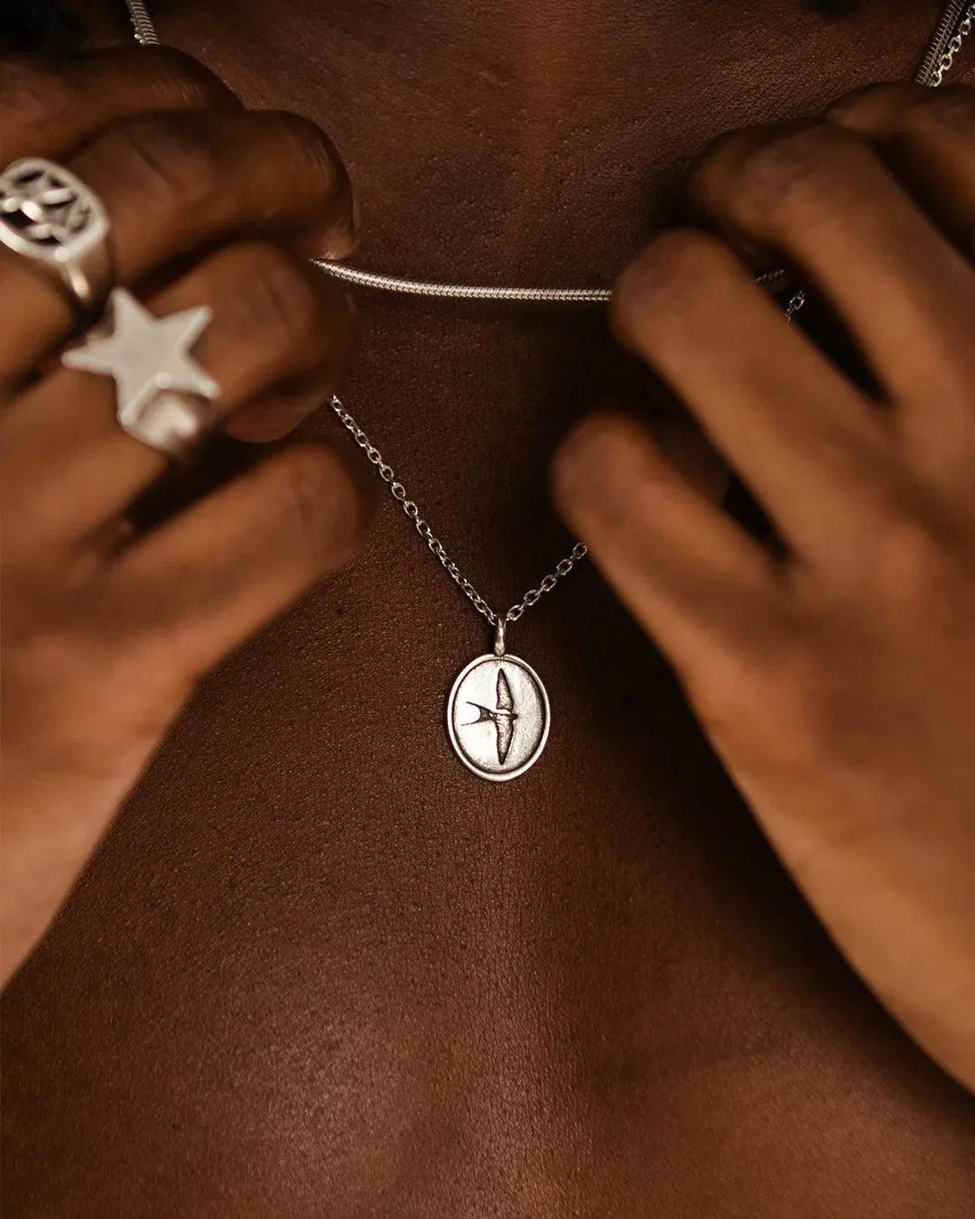 Collar Twojeys Liberty Silver - ECRU