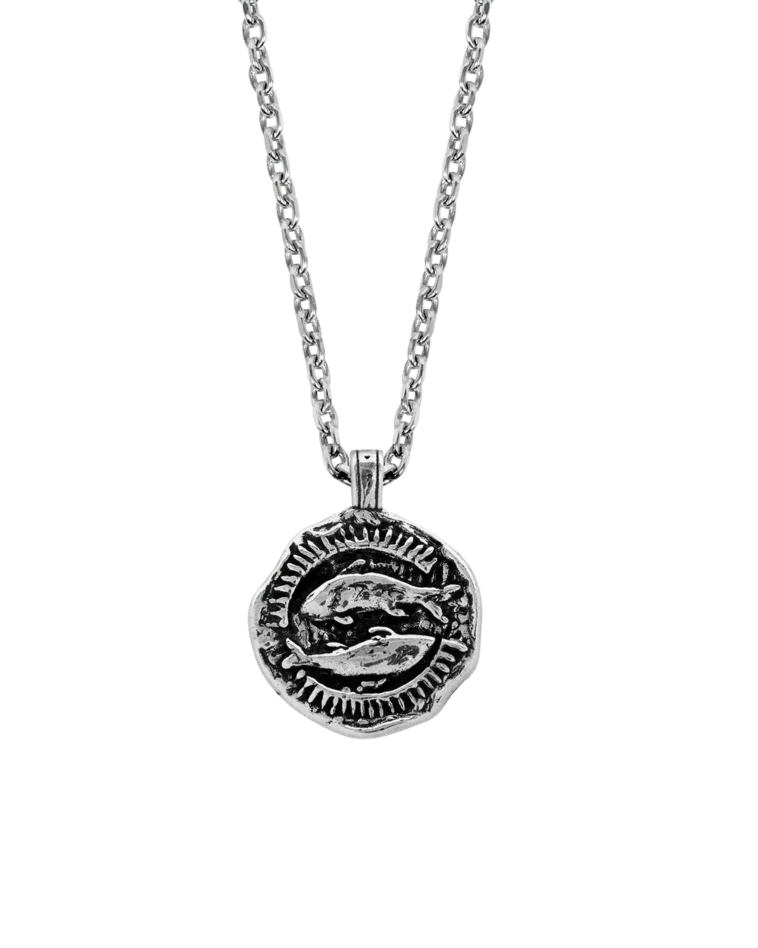 Collar Twojeys Piscis Silver - ECRU