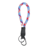 Crux Key Clip Topo Designs Bone White Blue - ECRU