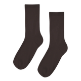 Calcetín Colorful Standard Clásico Orgánico Mujer - Coffee Brown