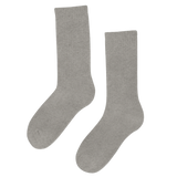 Organic Active Socke Heather Grey