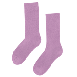 Organic Active Socke Scharlachrot