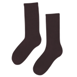 Organic Active Socke Kaffeebraun