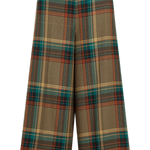 Culotte King Louie Pia Feathers Check - ECRU