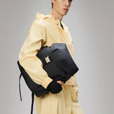 RAINS Rucksack Wasserdichter Valera Bucket Rucksack Schwarz