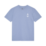Camiseta LA PAZ Dantas Indigo / Off White