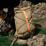 ELLIKER Dayle Rolltop-Rucksack 21/25L Schwarz