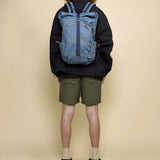 ELLIKER Dayle Roll Top Rucksack 21/25L Stahlblau