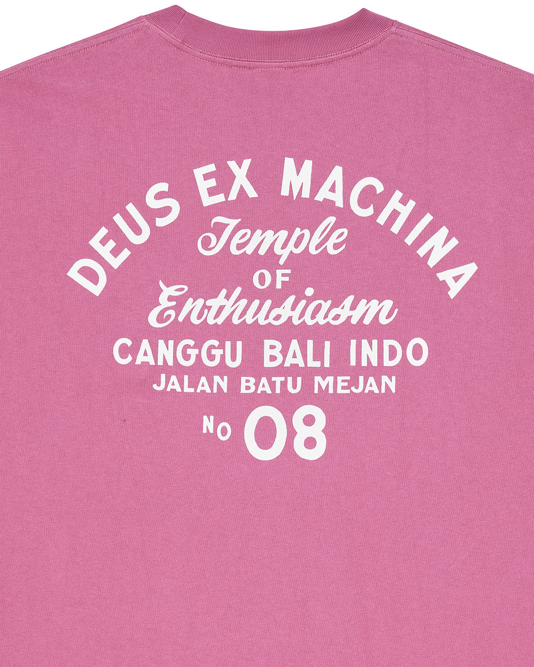 Canggu Sign Tee - Red Violet - imagen 4