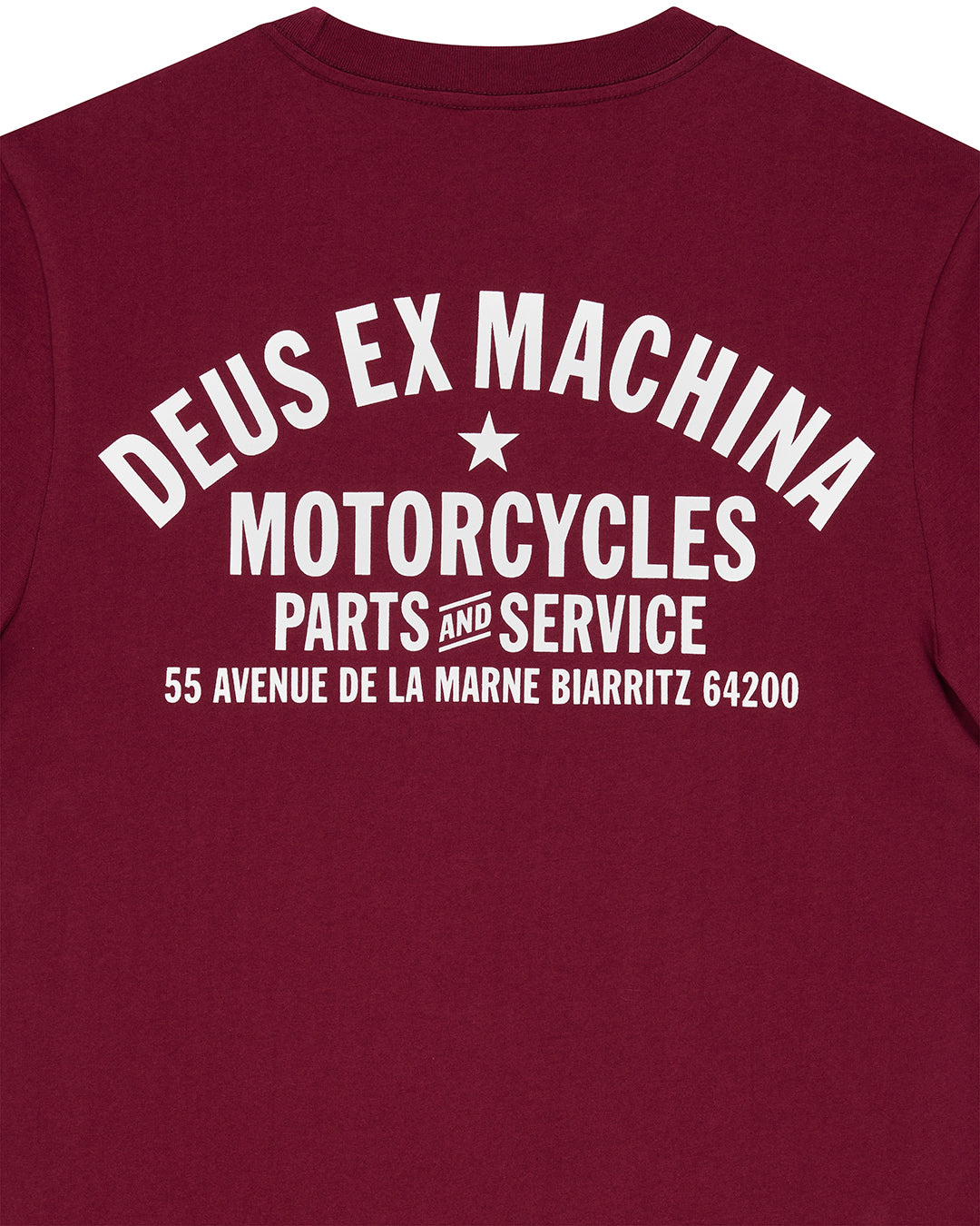 Biarritz Address Tee - Burgundy - imagen 4