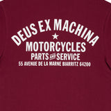 Biarritz Address Tee - Burgundy - imagen 4