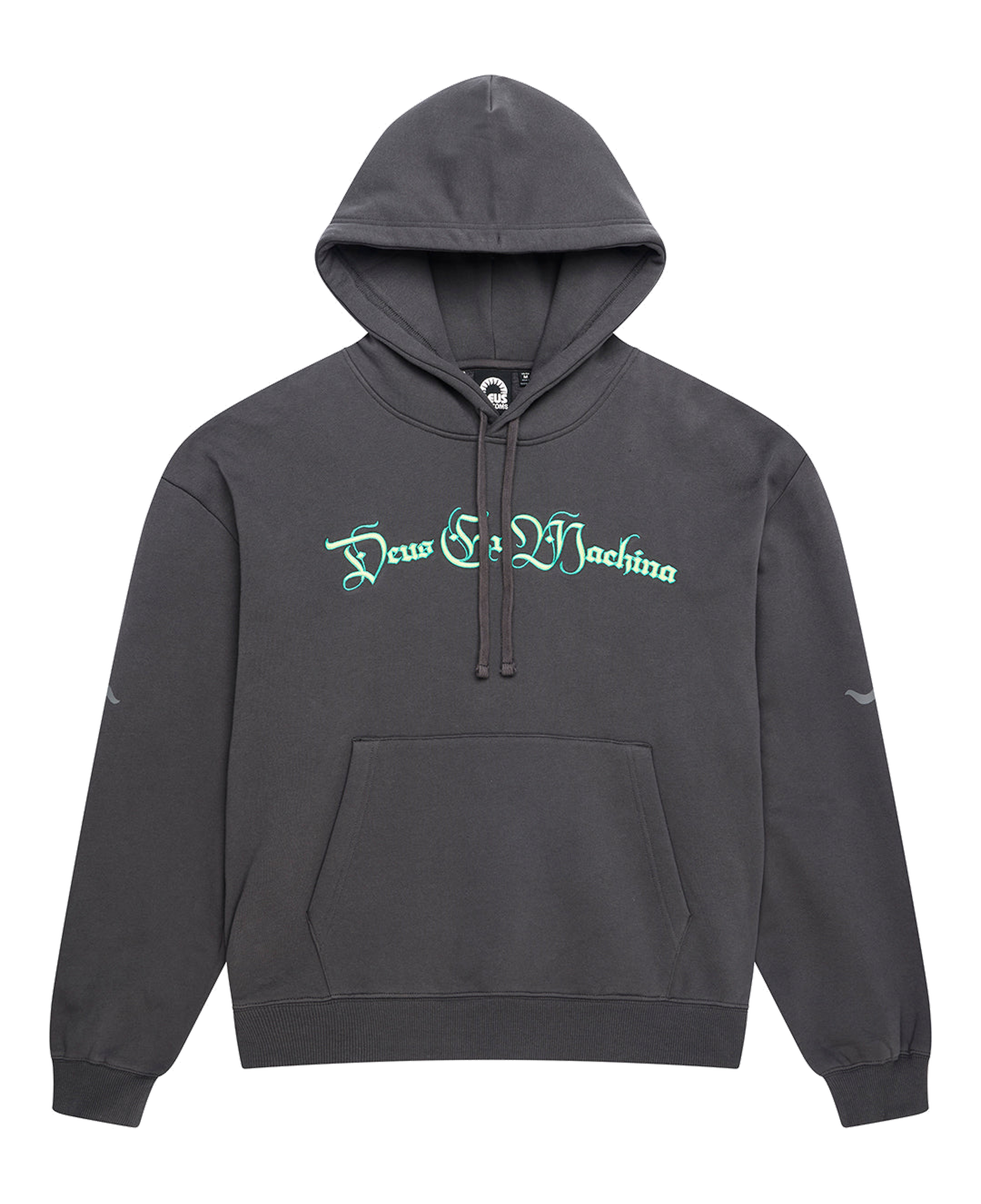 Sudadera DEUS EX MACHINA Invocation Anthracite Grey — fotografía oficial frontal