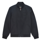 Bomber DEUS EX MACHINA Ryder Work Black — fotografía oficial frontal