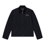 Chaqueta DEUS EX MACHINA Address Workwear negra — fotografía oficial frontal