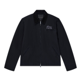 Chaqueta DEUS EX MACHINA Address Workwear negra — fotografía oficial frontal