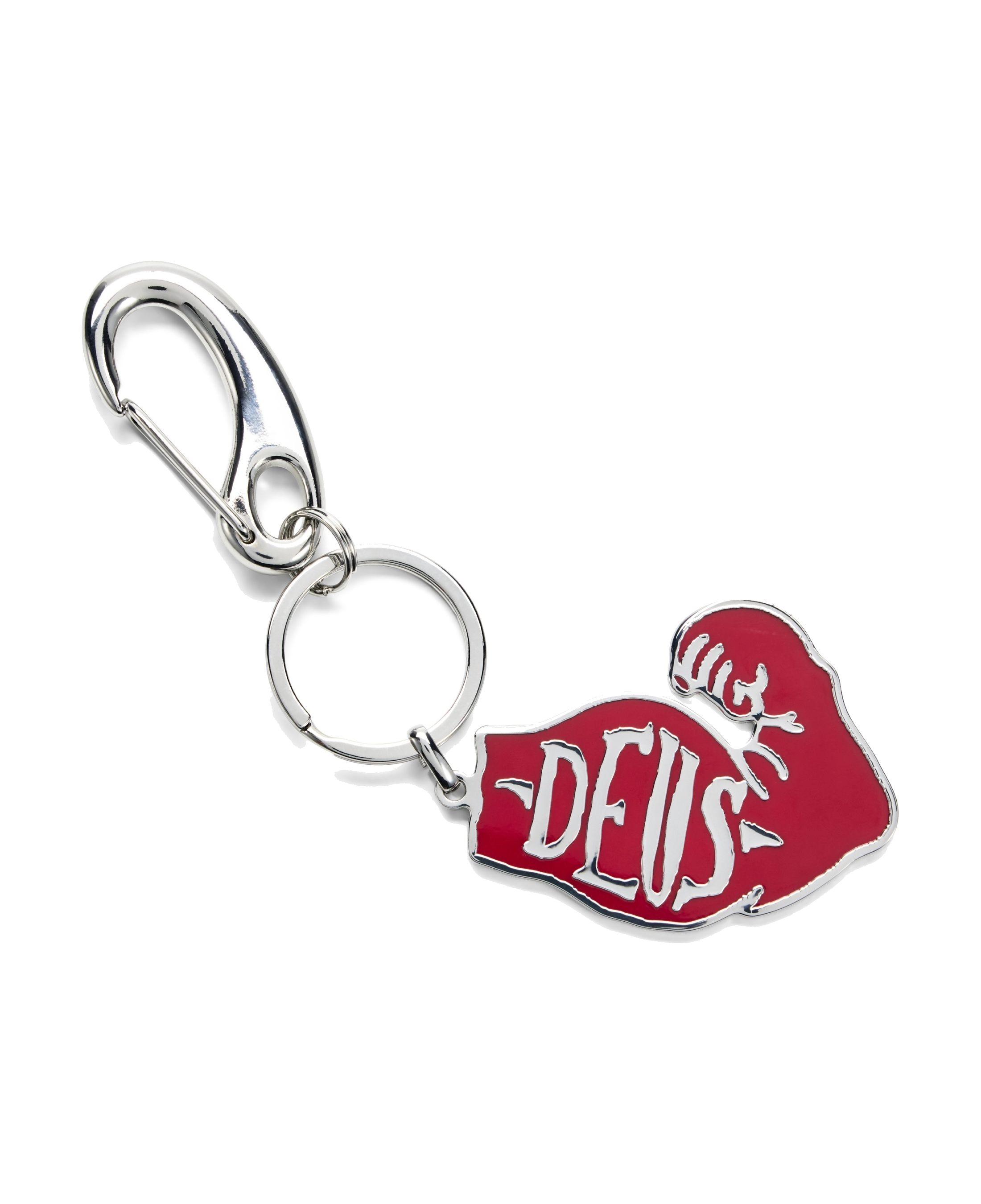 Llavero Deus Ex Machina Spinach Silver - flat